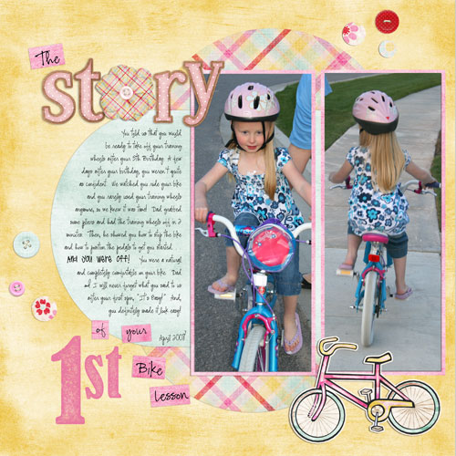 The Story of your 1st Bike Lesson