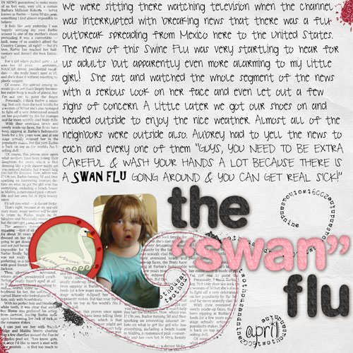 The Swan Flu (May 12 - Journaling)