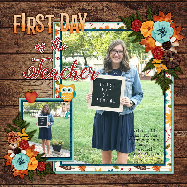 The teacher 1st day