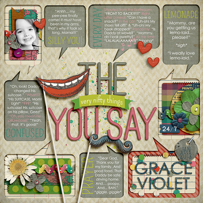 The Very Nifty Things You Say