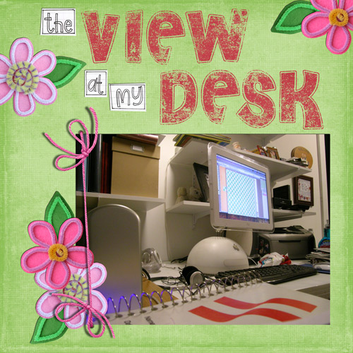 The view from my desk
