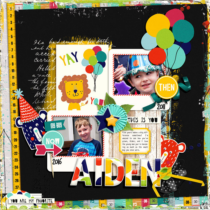 Then and Now Aiden