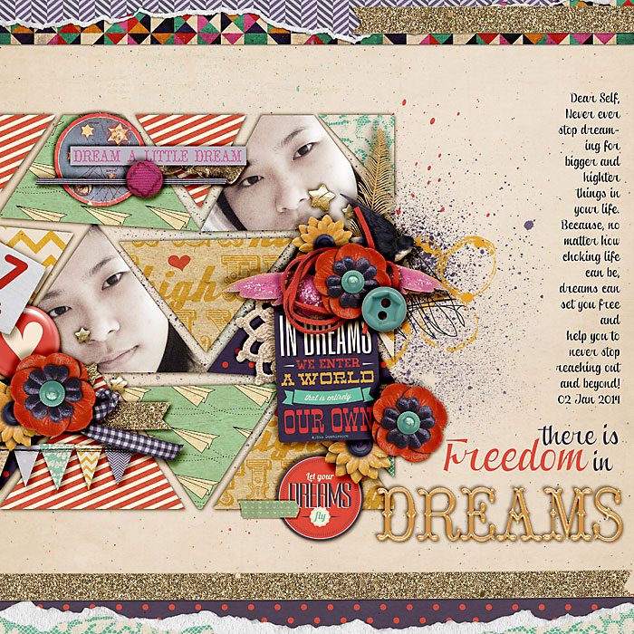 There is freedom in dreams