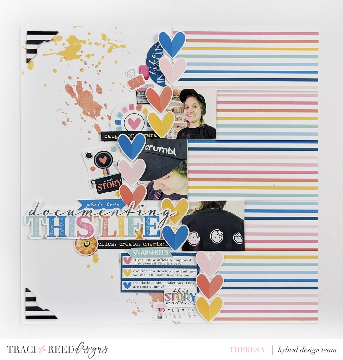 Theresa Moxley for Traci Reed Designs with Our Story Matters Collection