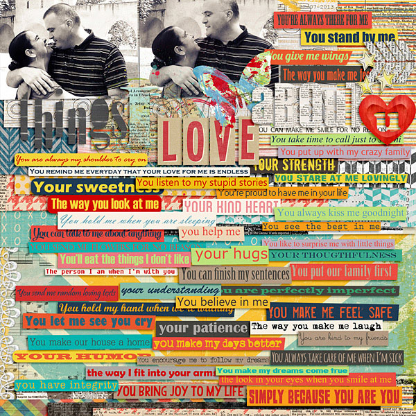 Things I love about you