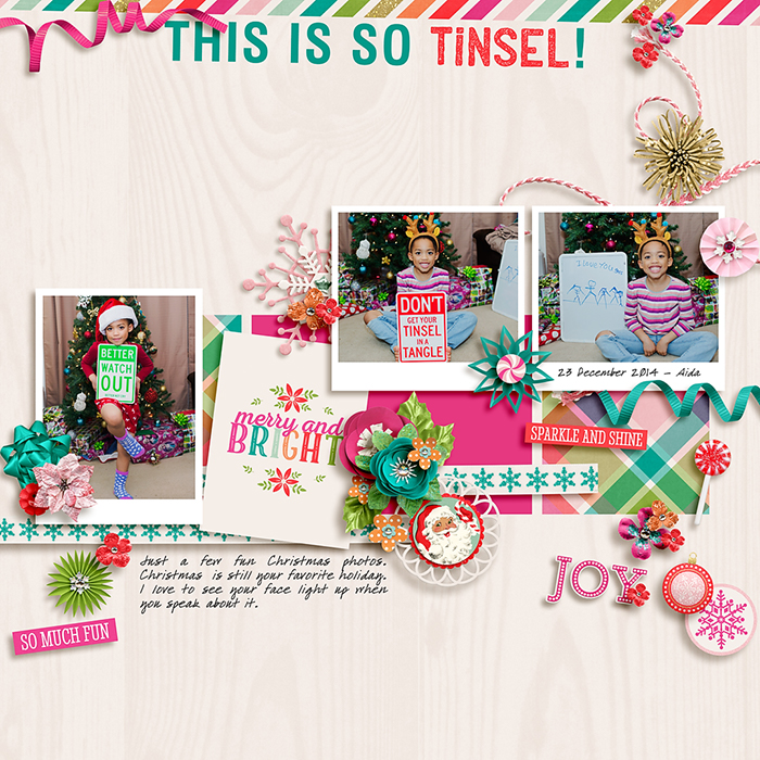 this is so tinsel!