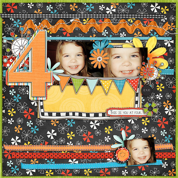 This is you at four.