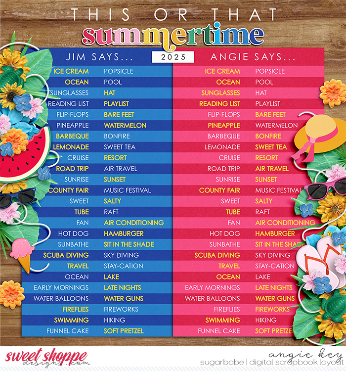 This or That Summertime 2025