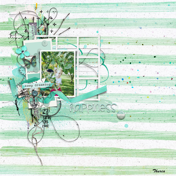 This & That - Challenge 2a - Green page