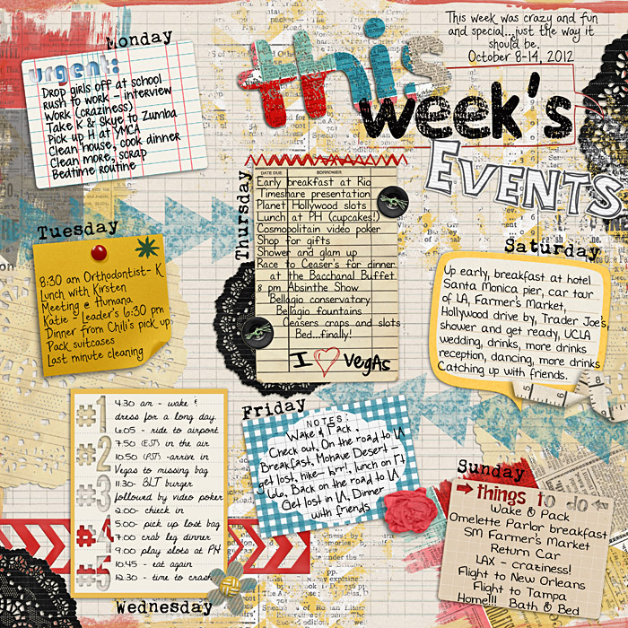 This Week's Events