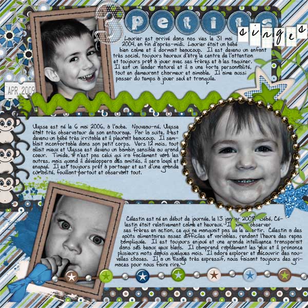 Three Little Monkeys