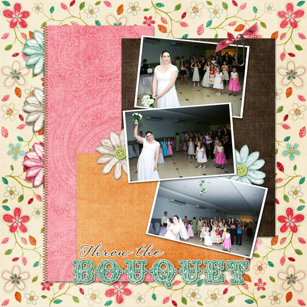 Throw the bouquet