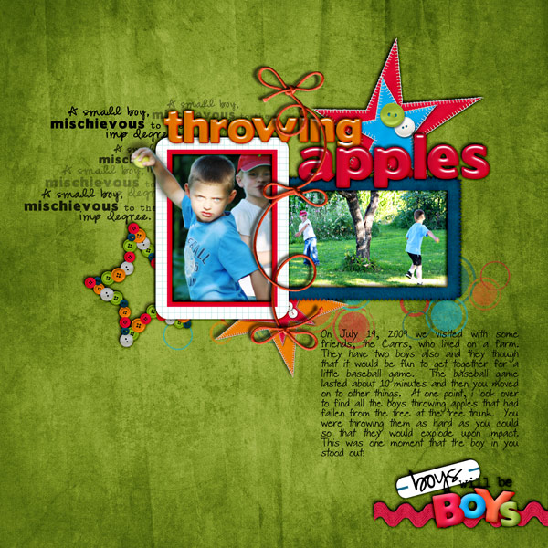Throwing Apples