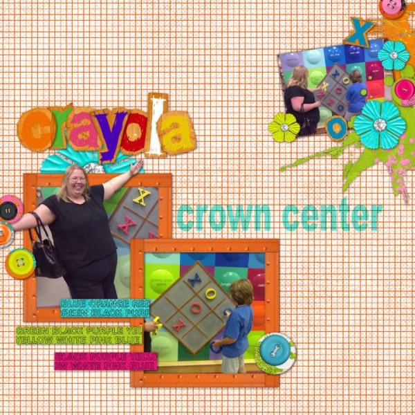 Tic Tac Toe at Crayola