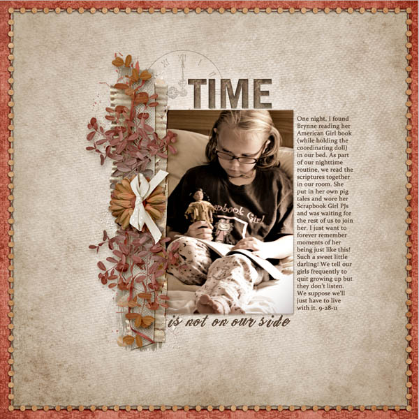Time is not on our side