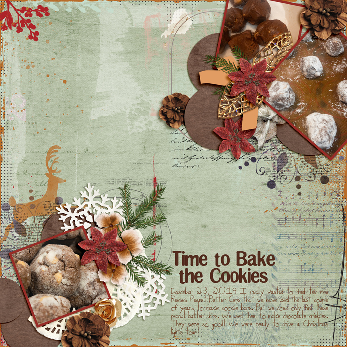 Time to bake the cookies