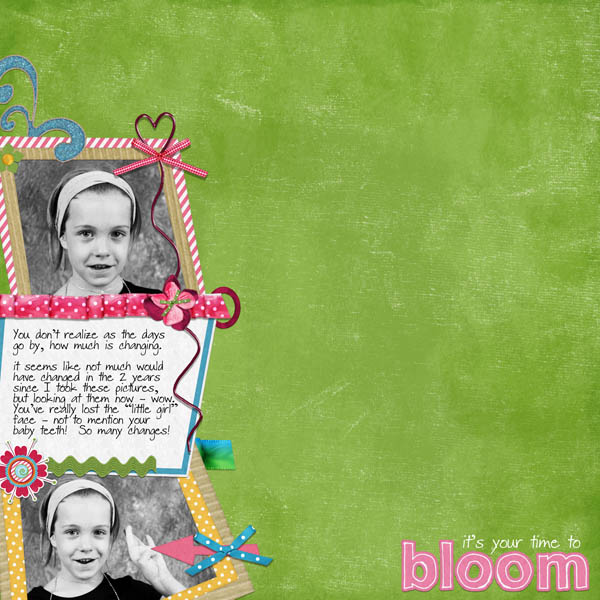 Time to Bloom