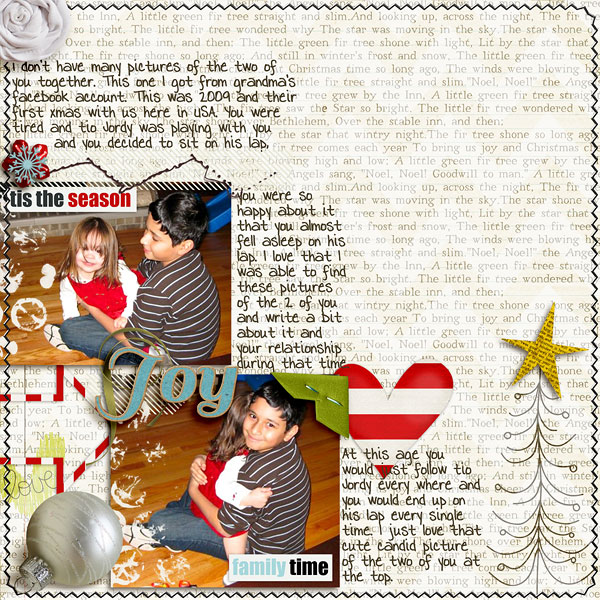 'tis the season... family time - Digidare #297 - Challenge #38 SSD
