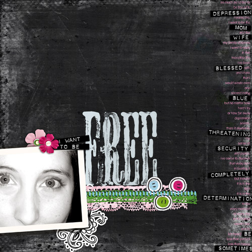 to be free
