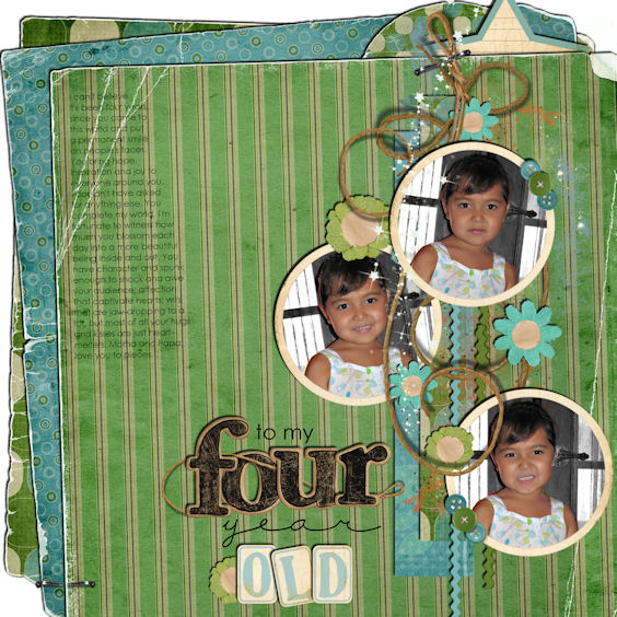 To My Four Year Old