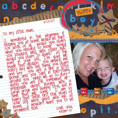 To My Little Man