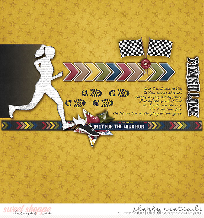 to the finish line