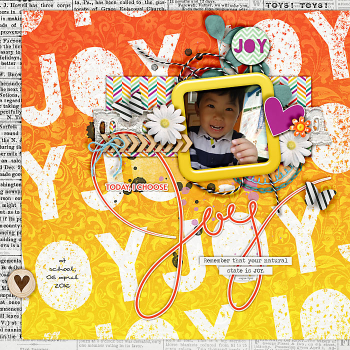 Today, I choose joy