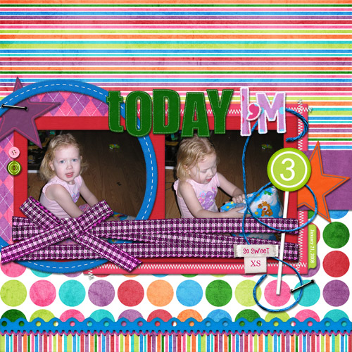 Today I'm 3!