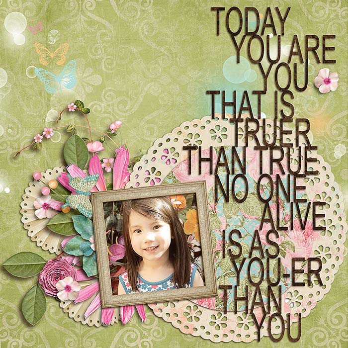 Today You Are You