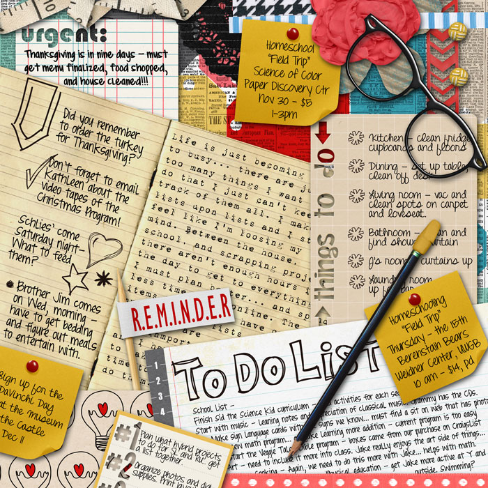 Today's To Do lists