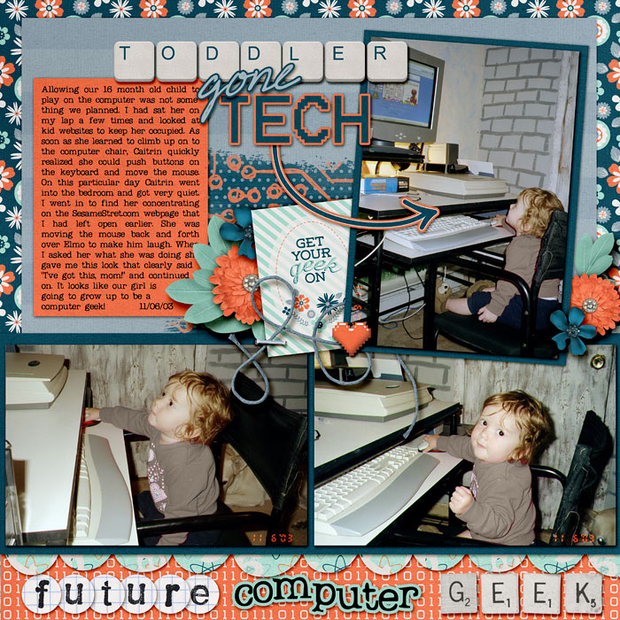 toddler gone tech