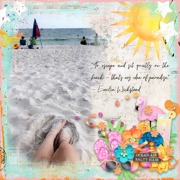 Toes in the Sand