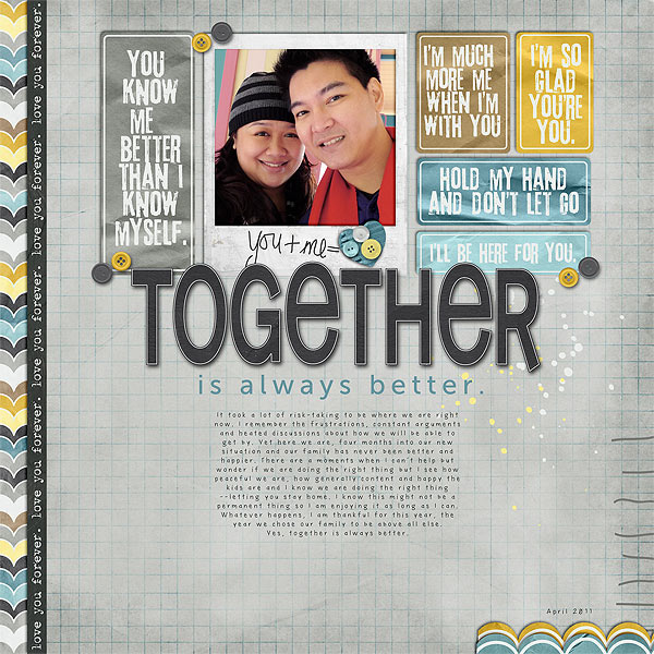 Together is Always Better