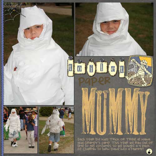 Toilet Paper Mummy