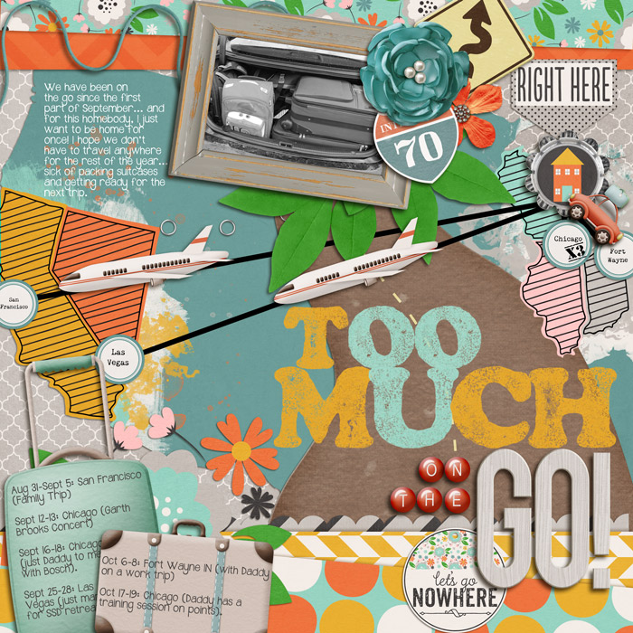 Too Much on the Go!