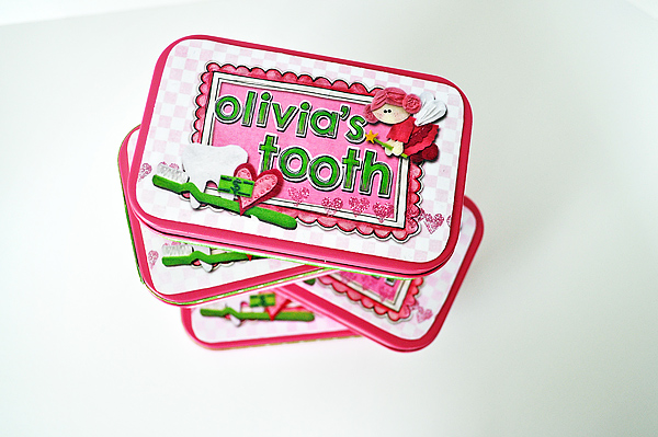 Tooth fairy tins