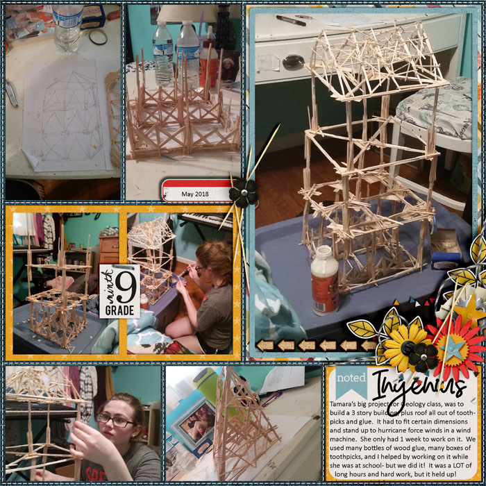 Toothpick Tower