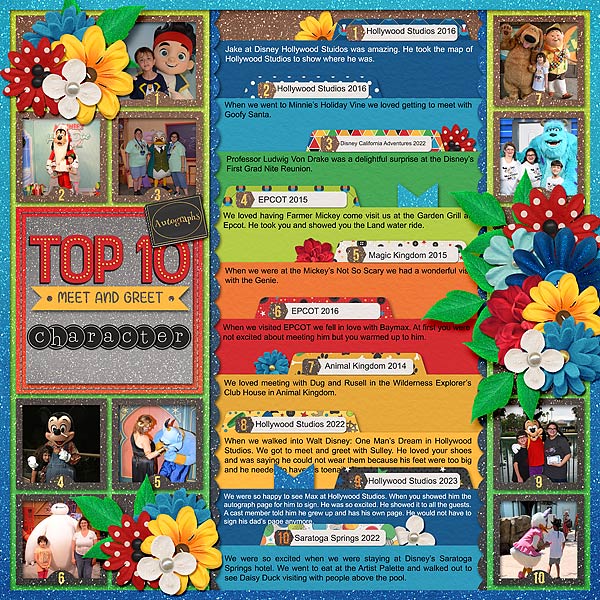 Top 10 Character Meet and Greets
