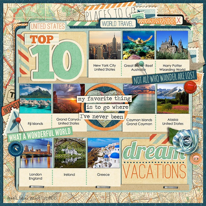 top 10 dream vacations