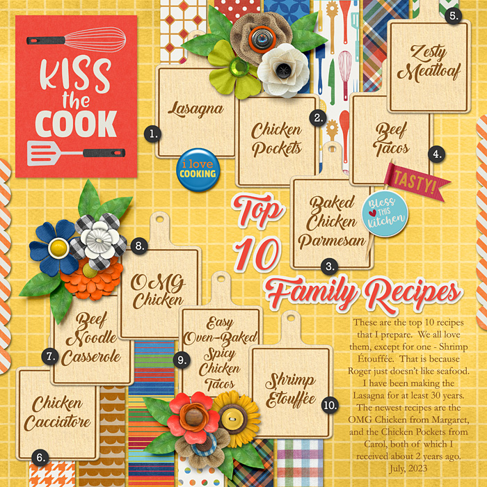 Top 10 Family Recipes