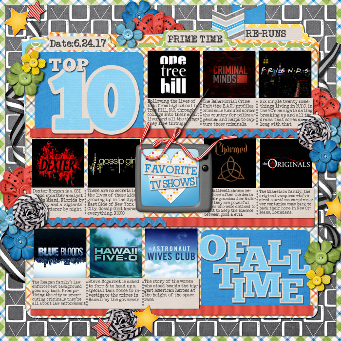 Top 10 Favorite TV Shows Of All Time (Challenge 10 - Showcase Titlework)