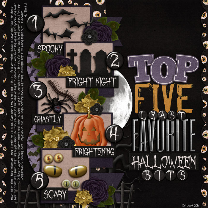 Top 5 Least Favourite Halloween Bits