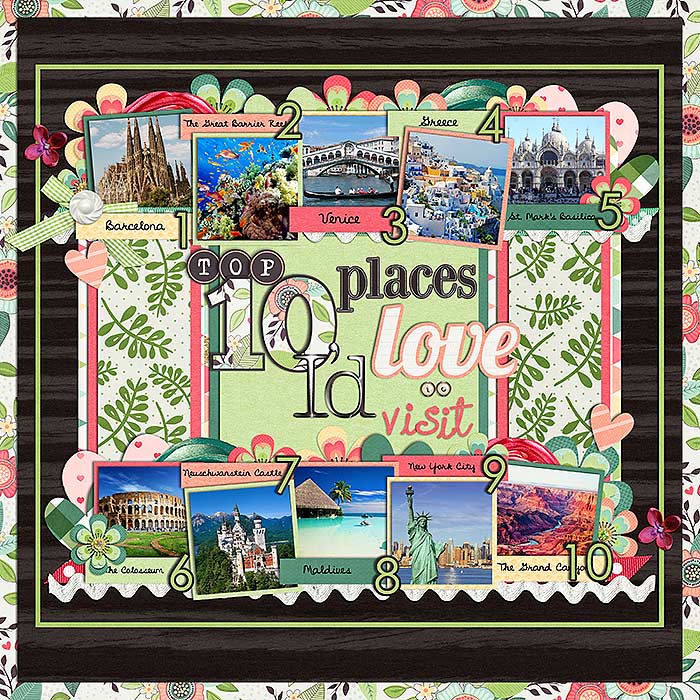 Top Ten Places