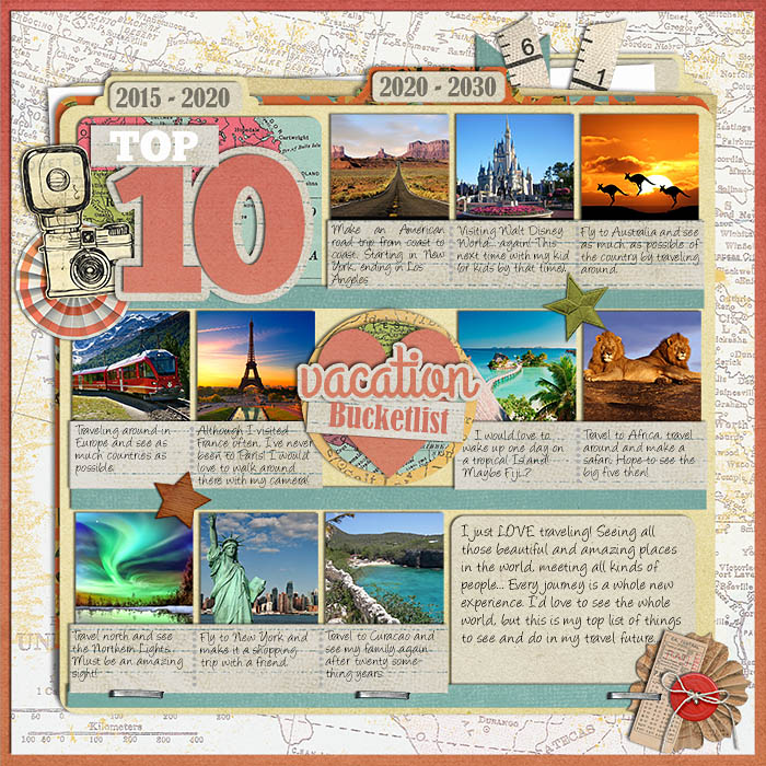 Top Ten Travel Bucketlist