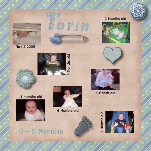 Torin 0 - 6 Months