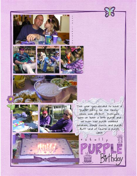 Totally Purple Birthday