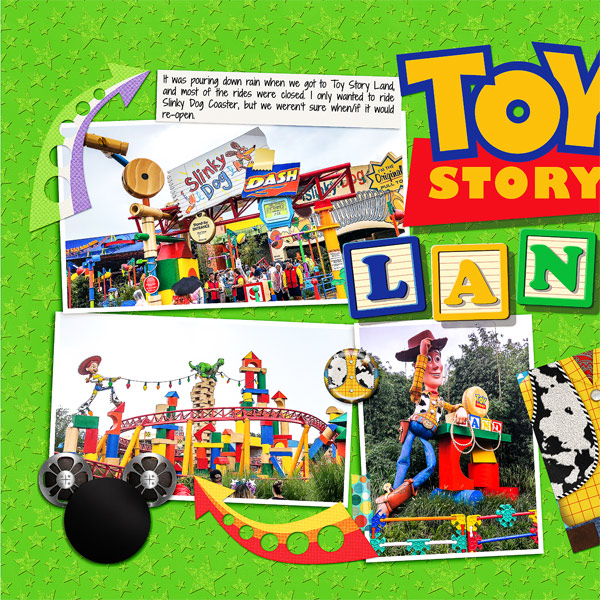 Toy Story Land, left