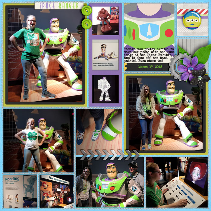 Toy Story Pixar exhibit