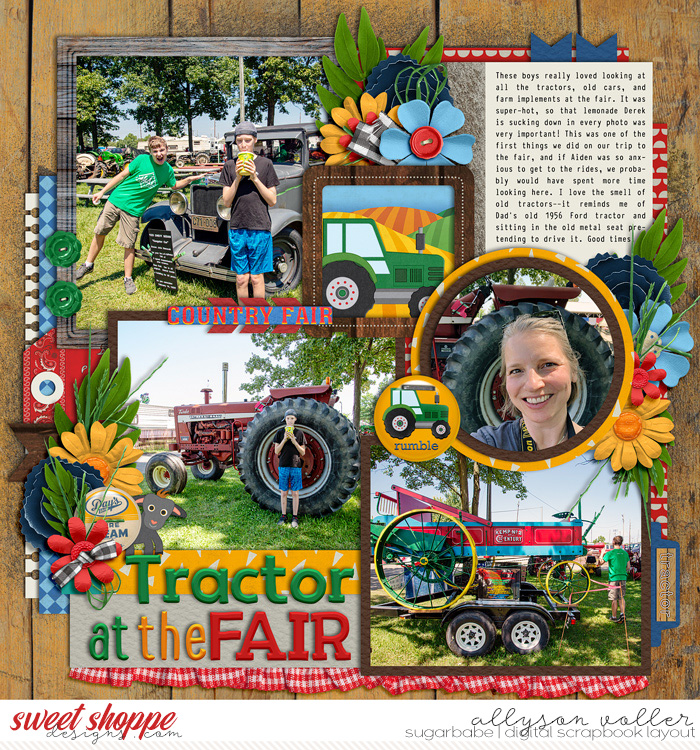 Tractors at the Fair