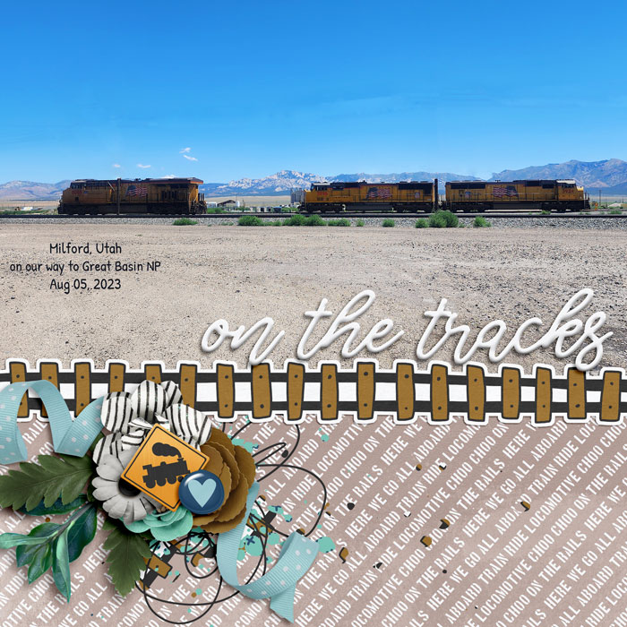 Train in Utah (Summer 23 Road Trip)